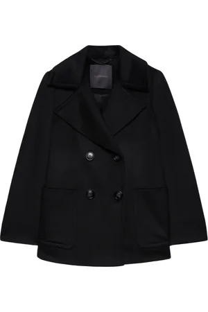 Elena Miro Double-Breasted Coats, female, , Size: 3XL Luxury Double-Breasted Caban