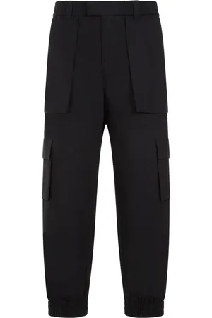 Alexander McQueen Slim-fit Trousers, male, , Size: L Cargo Pants Aw23