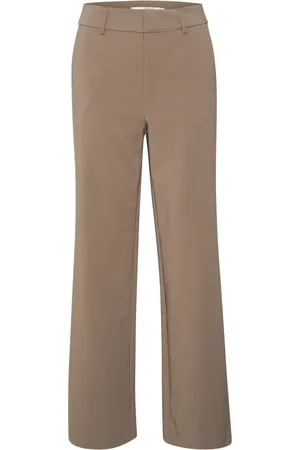 Gestuz Wide Trousers, female, , Size: XS Earth Straight Leg Pants