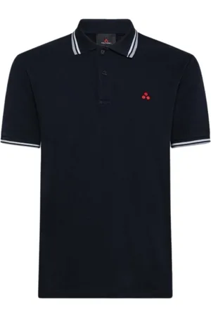 Peuterey Polo Shirts, male, , Size: S Iconic Polo Cotton Stretch
