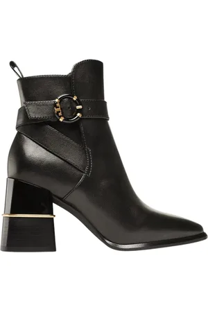 Tory Burch Heeled Boots, female, , Size: 6 1/2 US Fashion-Forward Heeled Boots