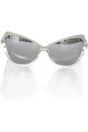 FRANKIE MORELLO Sunglasses, female, , Size: ONE SIZE Metallic Cat Eye Sunglasses