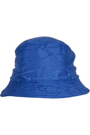 Paul & Shark Hats, unisex, , Size: 59 CM Bucket Hat with Shark Print
