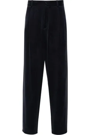 Giorgio Armani Straight Trousers, male, , Size: M Trousers