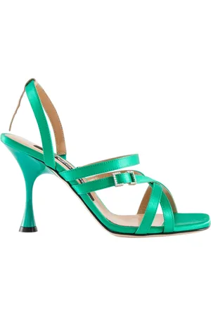 Sergio Rossi High Heel Sandals, female, , Size: 10 US Elevate Your Style with High Heel Sandals