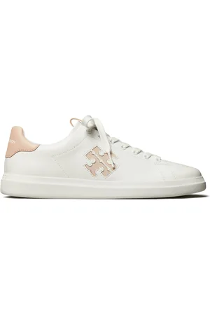 Tory Burch Sneakers, female, , Size: 6 US Retro-inspired Double T Howell Court sneakers