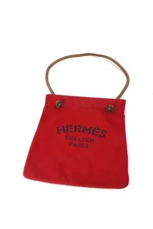 Hermès Pre-owned Shoulder Bags, female, , Size: ONE SIZE Pre-owned Cotton shoulder-bags