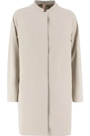 Duno Single-Breasted Coats, female, , Size: M Lightweight Long Shirt Jacket