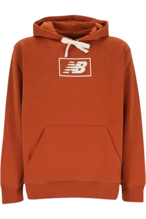 New Balance Hoodies, male, , Size: M Hooded Sweatshirt with Front Print