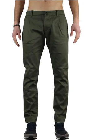 Nine In The Morning Slim-fit Trousers, male, , Size: S Folded Chino Pants for Men