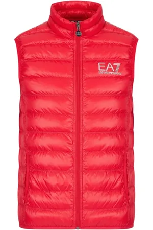 EA7 Vests, male, , Size: XL American Beauty Down Waistcoat