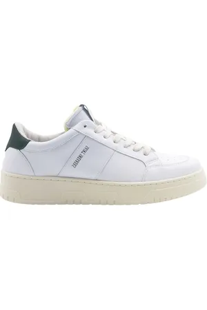 SAINT SNEAKERS Sneakers, male, , Size: 10 US Leather Green Top Sneakers