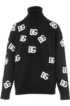 Dolce & Gabbana Turtlenecks, female, , Size: S Stylish Sweater Fxi25Tjbvx8S9000