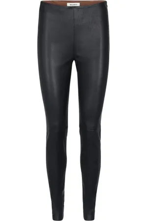 Mos Mosh Leather Trousers, female, , Size: S Stretch Leather Leggings