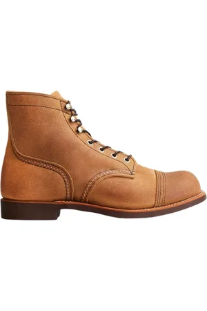 Red Wing Lace-up Boots, male, , Size: 8 US Iron Ranger Boot - Hawthorne Muleskinner