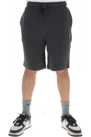 Lyle & Scott Casual Shorts, male, , Size: 2XL Cotton Shorts with Laces and Pockets