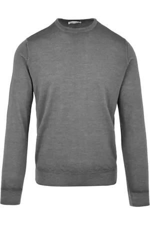 FILIPPO DE LAURENTIIS Sweatshirts, male, , Size: M Y26102 300 Steel Sweater