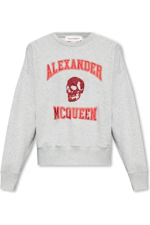 Alexander McQueen Sweatshirts, male, , Size: M Cotton sweatshirt