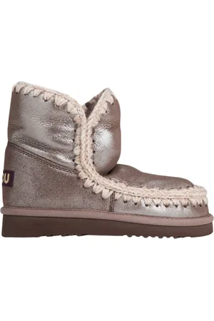 Mou Winter Boots, female, , Size: 6 US Handcrafted Eskimo 18 Bounce Boots Grey