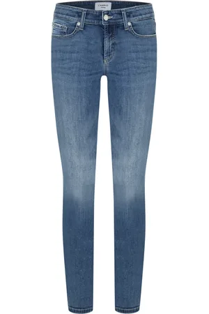 Cambio Skinny Jeans, female, , Size: 3XL Smart Jeans with Nitter Detail and Classic Silhouette