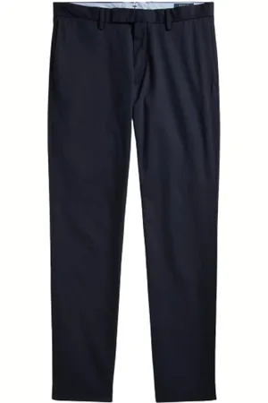 Ralph Lauren Chinos, male, , Size: W30 Navy Stretch Slim Fit Chino Pants