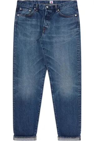 Edwin Straight Jeans, male, , Size: W32 Regular Tapered Dark Wash Denim Jeans