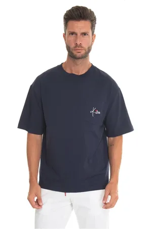 Kiton T-Shirts, male, , Size: 2XL Logo Pocket Oversize T-Shirt