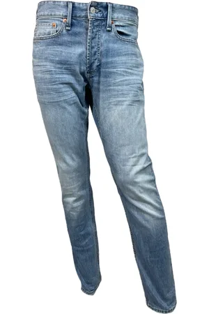 Denham Slim-fit Jeans, male, , Size: W34 L32 Ridge Straight Fit Jeans Light