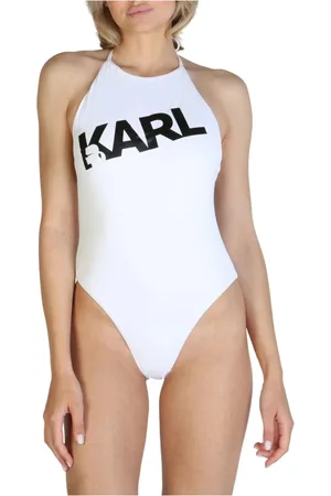 Karl Lagerfeld One-piece, female, , Size: XS Solid Colour One-piece Swimsuit