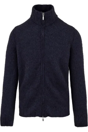FILIPPO DE LAURENTIIS Cardigans, male, , Size: L Full Zip Sweater for Men