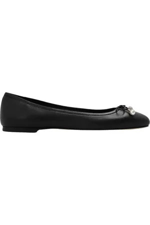 Jimmy Choo Ballerinas, female, , Size: 10 US Elme Leather Ballet Flats