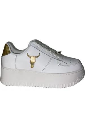 Windsor Sneakers, female, , Size: 11 US Women`s Bianca Contrast Logo Sneakers - Size 40