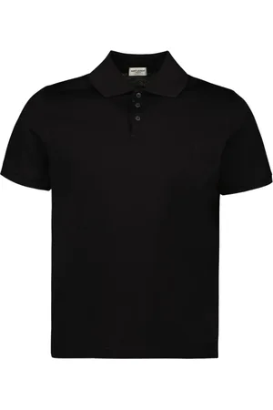 Saint Laurent Polo Shirts, male, , Size: L Modern Polo Shirt