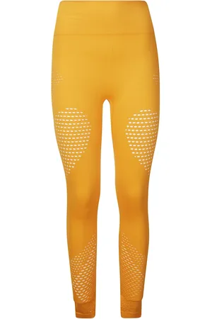 adidas Leggings, female, , Size: L High-Waisted Logo Print Leggings