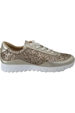 Jimmy Choo Sneakers, female, , Size: 4 1/2 US Leather Sneakers