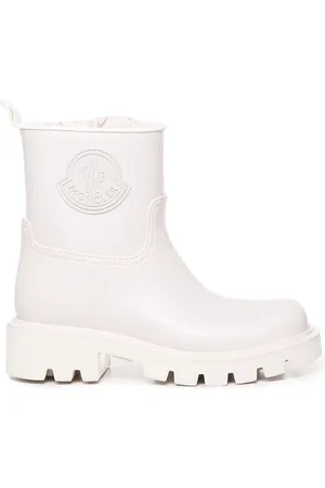 Moncler Rain Boots, female, , Size: 5 US Waterproof Boots with Drawstring Closure