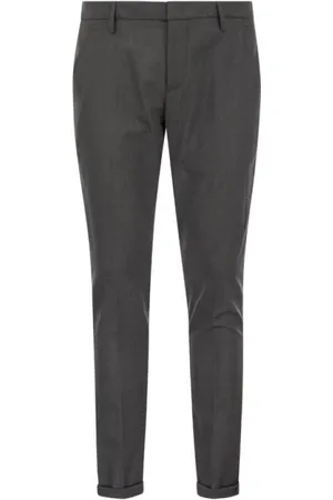 Dondup Slim-fit Trousers, male, , Size: W31 Stretch Wool Slim-fit Trousers