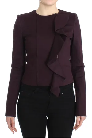Gianfranco Ferré Blazers, female, , Size: XS GF Ferre Blazer with Zip Closure and Ruched Detail