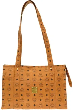 MCM Pre-owned Tote Bags, female, , Size: ONE SIZE Pre-owned Fabric totes