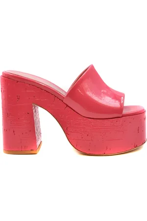 HAUS OF HONEY Heeled Mules, female, , Size: 7 US Chic Heeled Mules Sandals
