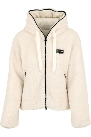 Duvetica Zip-throughs, female, , Size: S Teddy Scudetto Hooded Jacket