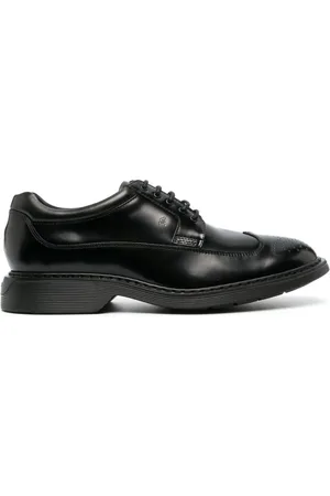 Hogan Laced Shoes, male, , Size: 11 US Leather Lace-up Oxford Shoes
