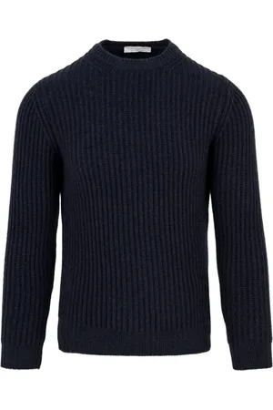 FILIPPO DE LAURENTIIS Round-neck Knitwear, male, , Size: L Y24186 009 Oceano Sweaters