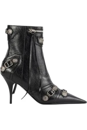 Balenciaga Heeled Boots, female, , Size: 7 US Cagole 90mm boots