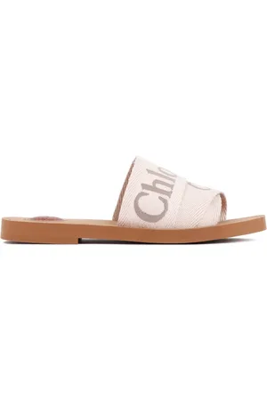 Chloé Sliders, female, , Size: 6 US Woody Flat Mules
