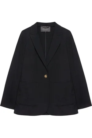 Elena Miro Blazers, female, , Size: 3XL Milano Knit Jacket