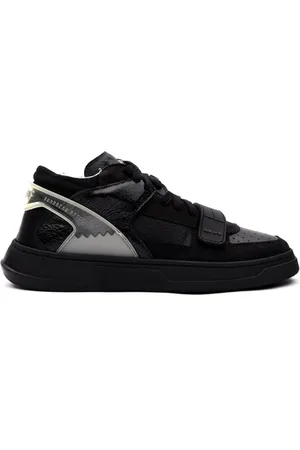 RUN OF Sneakers, male, , Size: 9 US Leather and Suede Sneakers