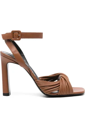 Sergio Rossi High Heel Sandals, female, , Size: 10 US Leather High Heel Sandals
