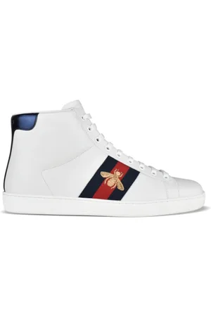 Gucci Sneakers, male, , Size: 6 US Bee Ace High-Top Sneakers