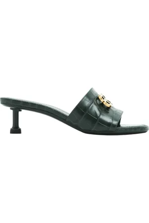 Balenciaga Heeled Mules, female, , Size: 5 US Luxury Heeled Mules
